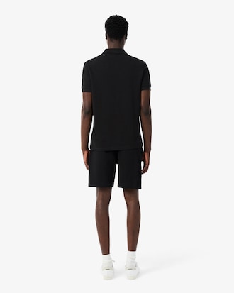 Regular Fit-Shorts aus Fleece mit Logostreifen