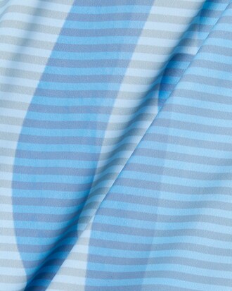 Halblange Badehose mit Streifen