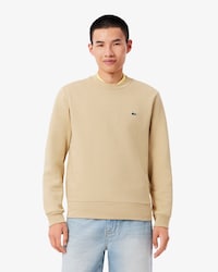 Sweatshirt aus Fleece mit Rundhalsausschnitt