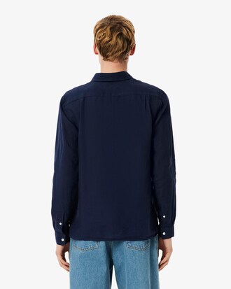 Regular Fit-Leinenhemd
