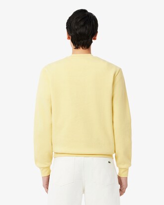 Sweatshirt aus Fleece mit Rundhalsausschnitt