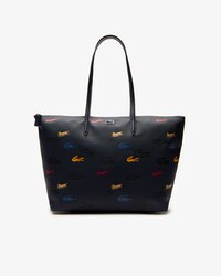 Damen L.12.12 CONCEPT Tote Bag mit Krokodil-Aufdruck