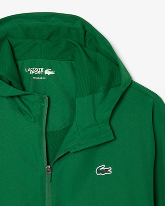 Wasserabweisende, sportliche Trainingsjacke