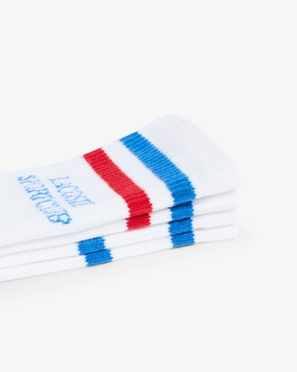 2er-Pack gestreifte Socken