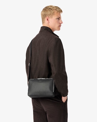 Reporter-Tasche Chantaco aus Piqué-Leder