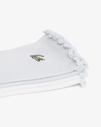 2er-Pack Socken mit R&uuml;schen
