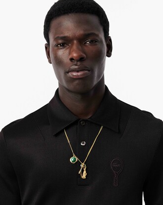 Regular Fit-Polohemd Runway aus Satin-Piqué