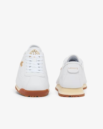 Damen-Sneakers Club-Low aus Leder