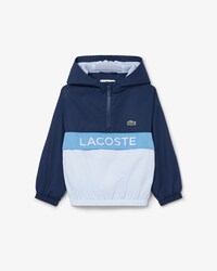 Windjacke aus Diamant-Taft mit Kapuze