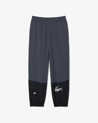 Sportliche Trainingshose mit Colorblock-Design