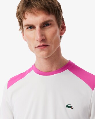 Sport-T-Shirt mit Colorblock-Design und XL-Print