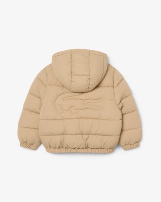 Unisex-Puffer-Jacke mit Kapuze