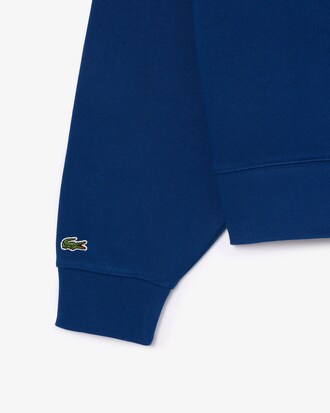 Hoodie aus Fleece mit Logo