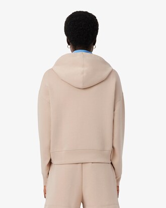 &Uuml;bergro&szlig;er Hoodie mit verstellbarer Kapuze