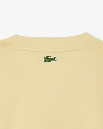 T-Shirt aus Baumwolle mit Signatur-Print