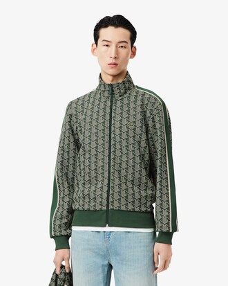 Track-Jacke Paris aus Jacquard mit Rei&szlig;verschluss