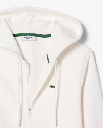 Fleece-Hoodie mit Rei&szlig;verschluss