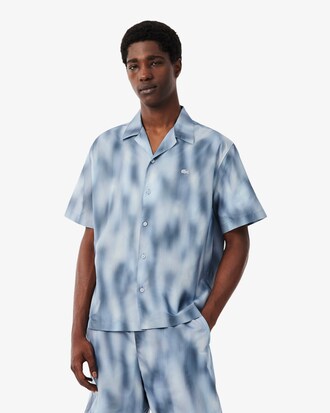 Relaxed Fit-Hemd mit kurzen &Auml;rmeln und Print