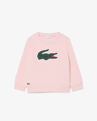 Unisex-Hoodie aus Fleece mit Krokodil