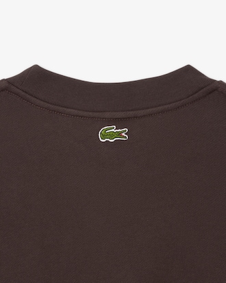 Sweatshirt aus Fleece mit Heritage-Stickerei