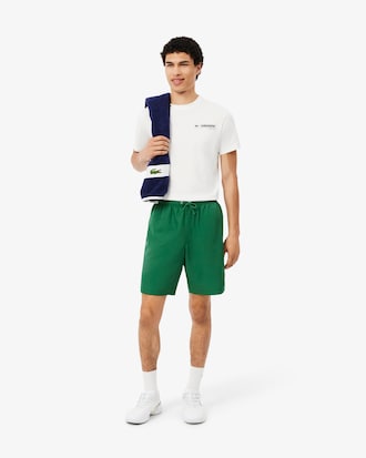 Leichte Tennisshorts aus Diamant-Taft