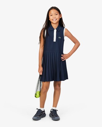&Auml;rmelloses Kleid aus Petit Piqu&eacute;