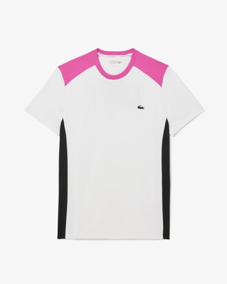 Sport-T-Shirt mit Colorblock-Design und XL-Print