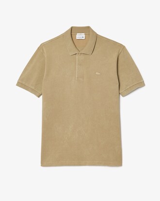 Classic Fit-Polohemd L.12.12 mit verwaschenem Effekt