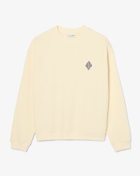 Sweatshirt aus doppelseitigem Piqu&eacute; mit Badge