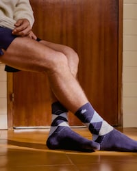 2er-Pack Socken aus Jacquard