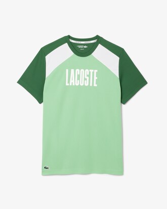Sport-T-Shirt mit Colorblock-Design