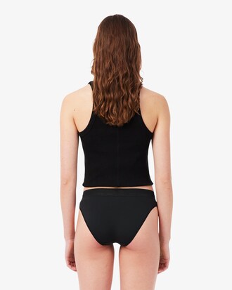 Mesh-Slip mit Logo am Bund