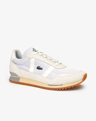 Herren-Sneakers PARTNER RETRO aus Textil und Veloursleder