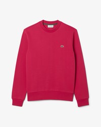 Sweatshirt aus Fleece mit Rundhalsausschnitt