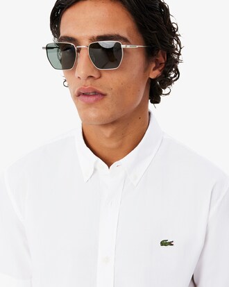 Regular Fit-Hemd aus Popeline mit kurzen &Auml;rmeln