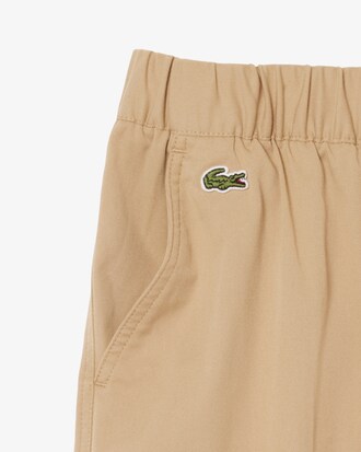 Leichte Cargo-Hose aus Baumwollgabardine
