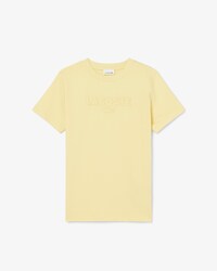 T-Shirt von Lacoste aus strukturierter Baumwolle