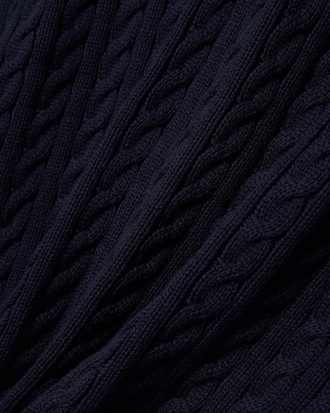 Ärmelloser Pullover aus Baumwollstrick