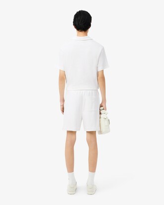 Shorts aus strukturiertem Jersey