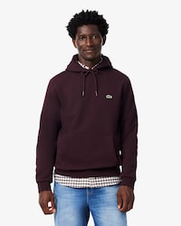 Hoodie aus Baumwollfleece