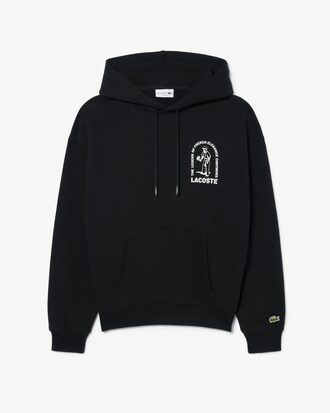 Loose Fit-Hoodie mit Print