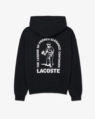 Loose Fit-Hoodie mit Print