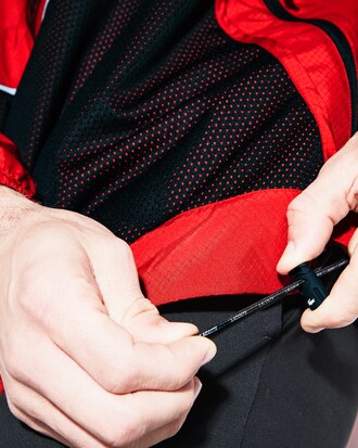 Herren LACOSTE SPORT Windjacke mit K&auml;ngurutasche