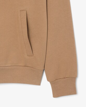 Fleece-Hoodie mit Rei&szlig;verschluss