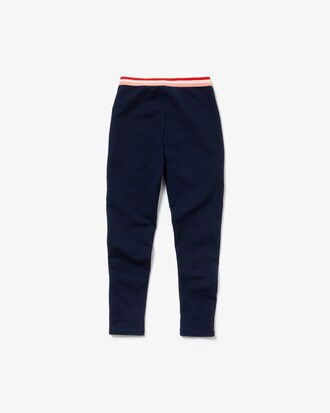 M&auml;dchen Leggings mit Trikolore-Motiv und elastischem Bund