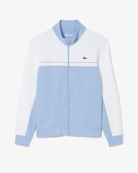 Sport-Sweatshirt mit Rei&szlig;verschluss und Colorblock-Design
