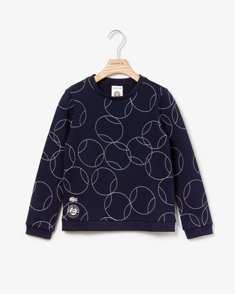 Mädchen-Sweatshirt LACOSTE SPORT French Open Edition Print Sweatshirt
