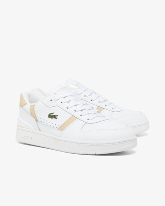 Damen-Sneakers T-Clip Set aus Leder
