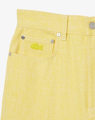 Denim-Jeans Runway mit weitem Schnitt