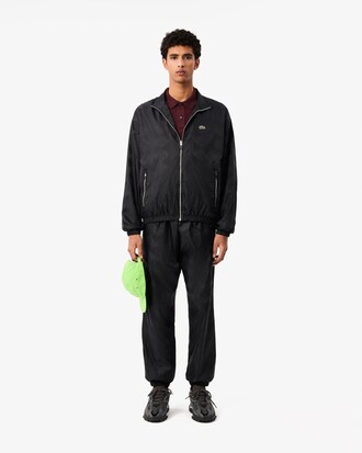 Kurze Sportsuit-Jacke mit Monogramm